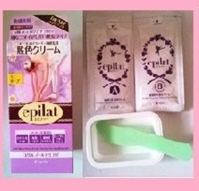 脱色剤のゼット　クラシエ　エピラット　epilat　脱色クリーム